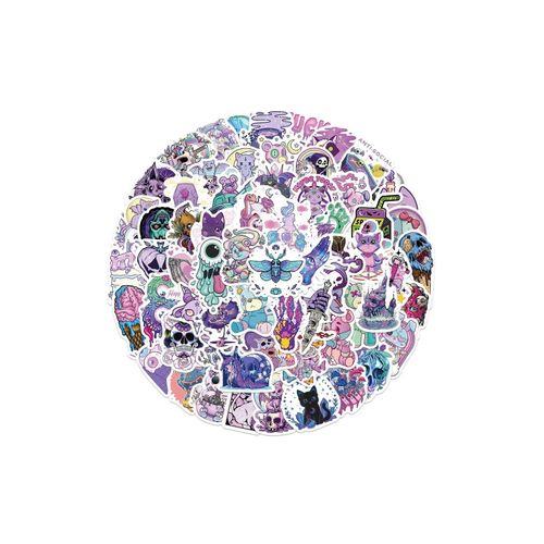 Aufkleber - Halloween - 65 Stk