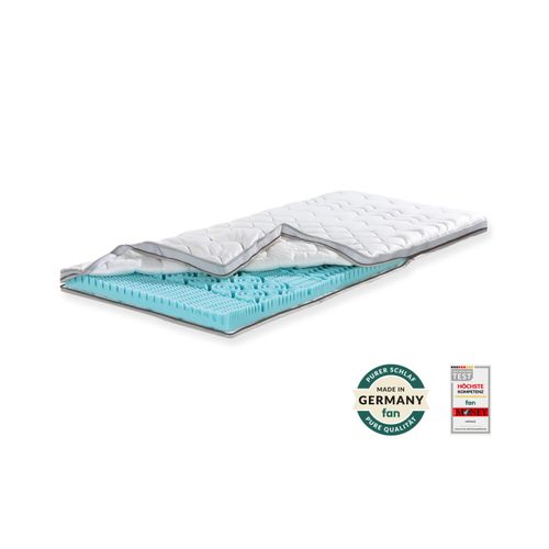 f.a.n. Topper »XXL Soft Plus«, Kaltschaum-Kern, Bezug mit Klimaband für optimale Belüftung