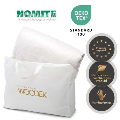 Woodek Luxury Bedding – Premium Warme Daunen-Bettdecke (200 x 200 cm)