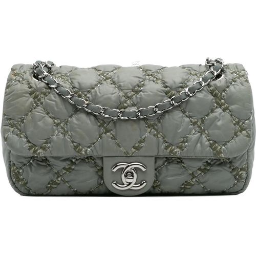 Chanel Hobo Bags - Paris-Byzance Nylon Tweed On Stitch Bubble Accordi - Gr. unisize - in Grau - für Damen Image