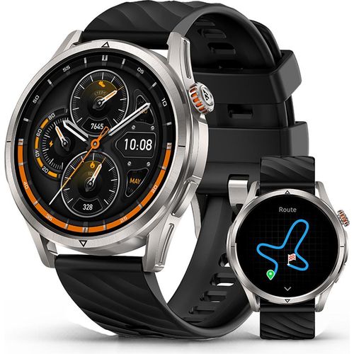 2025 KOSPET MAGIC R10 GPS Smartwatch Herren Smartwatch Damen 1,43 Zoll 450 mAh mehr als 12 Tage Akkulaufzeit Smartwatch für urbanen Sport Neu