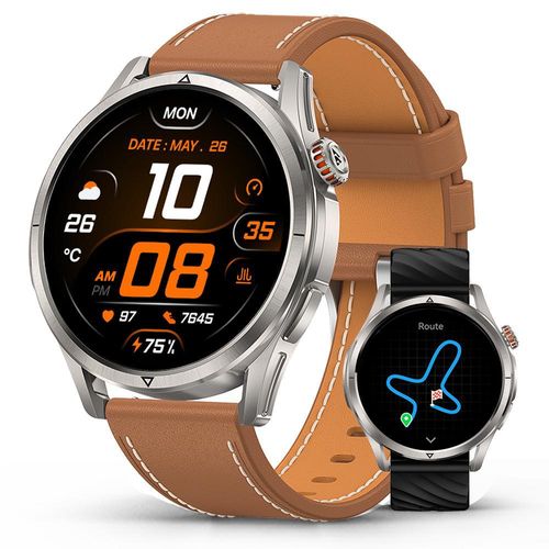 2025 KOSPET MAGIC R10 GPS Smartwatch Herren Smartwatch Damen 1,43 Zoll 450 mAh mehr als 12 Tage Akkulaufzeit Smartwatch für urbanen Sport Neu