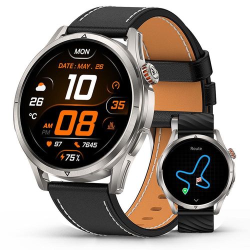 2025 KOSPET MAGIC R10 GPS Smartwatch Herren Smartwatch Damen 1,43 Zoll 450 mAh mehr als 12 Tage Akkulaufzeit Smartwatch für urbanen Sport Neu
