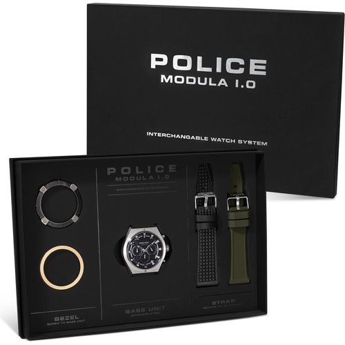 Polizei Modula 1.0 SET Herrenuhr Polizei-PEWGC00923X0
