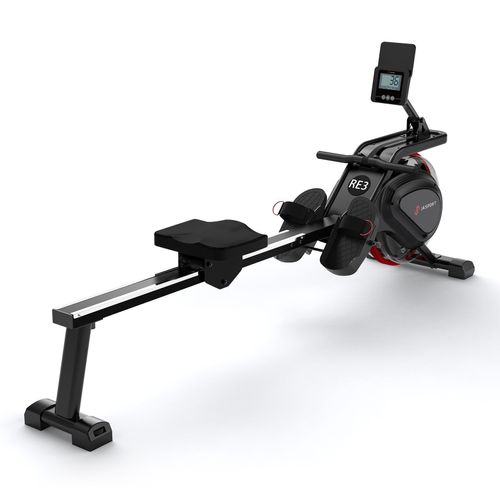 JASPORT RE3 Wasser-Rudergerät, leiser Heimtrainer mit 14L Tank, Bluetooth LCD, Kinomap-kompatibel, platzsparend & stabiles Ganzkörpertraining