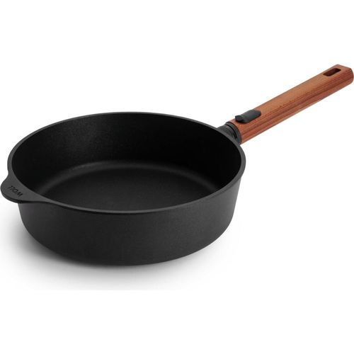 Eco Logic Gusseisenpfanne - induktionsgeeignet - hohe Rand - Ø 24 cm - PFAS-frei - nachhaltig