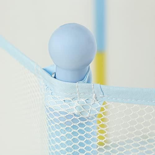 Trampoline für Kinder mit Netz - Indoor Trampolin Spielzeug für Jungen und Mädchen - kleine Kinderspielzeug Mini Trampolin