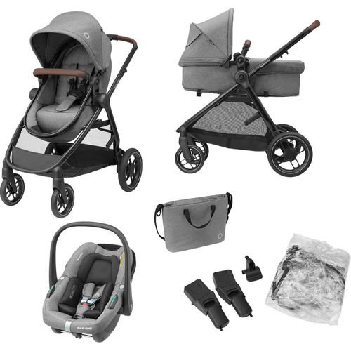 Kinderwagen 3 in 1 - Babywagen 3 in 1 - Wandelwagen - Kinderwagen 3 in 1 inkl. Autostoel