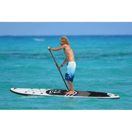 Aufblasbares Stand Up Paddle Board mit Kajaksitz | Komplettset für Erwachsene und Kinder | 320x82x15cm | Perfekt für abenteuerliche Wassersportarten