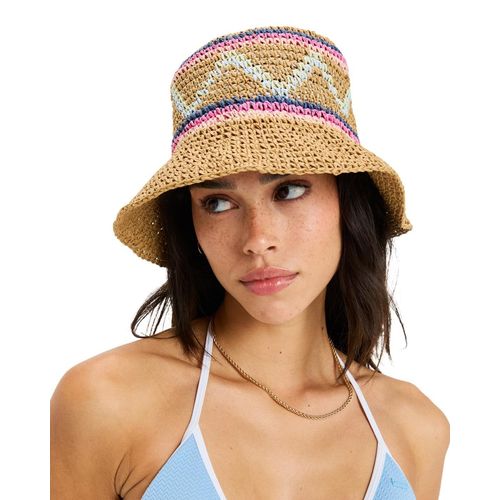 Wendehut ROXY "Geonimo", Damen, Gr. M, beige (natural), 100% Papier, Hüte