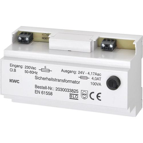 KWC AR Transformator, Eingang 230 VAC, Ausgang 24 VAC, 100 VA