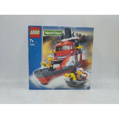 LEGO World City 7046 - Feuerwehrschiff
