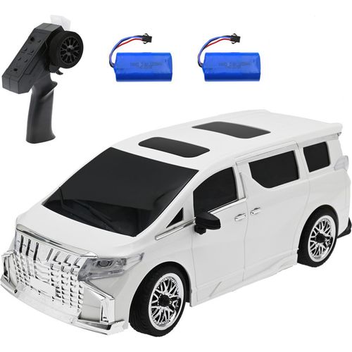 Ferngesteuertes Driftauto Ferngesteuertes Auto 2,4 GHz 35 km/h 1/16 Hochgeschwindigkeits-Ferngesteuertes Rennauto fuer Kinder Kinder Jungen Geschenk RTR 2 Batterie