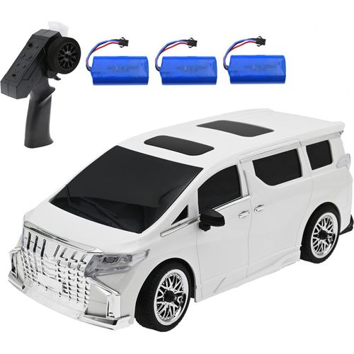 Ferngesteuertes Driftauto Ferngesteuertes Auto 2,4 GHz 35 km/h 1/16 Hochgeschwindigkeits-Ferngesteuertes Rennauto fuer Kinder Kinder Jungen Geschenk RTR 3 Batterie