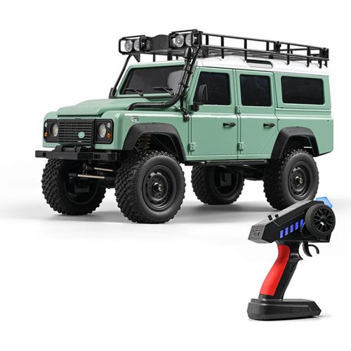RC Auto, Ferngesteuerter LKW, 1:18, ferngesteuertes Auto, Gelaendewagen, Allradantrieb, 2,4 GHz, RC Auto, Kletterauto mit LED-Leuchten