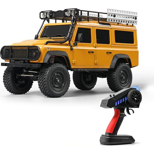 RC Auto, Ferngesteuerter LKW, 1:18, ferngesteuertes Auto, Gelaendewagen, Allradantrieb, 2,4 GHz, RC Auto, Kletterauto mit LED-Leuchten
