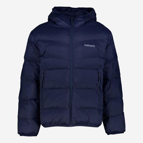 Dunkelblaue Igloo Pufferjacke mit Kapuze Image