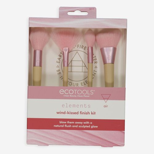 4-teiliges mehrfarbiges Make-up-Pinselset Image