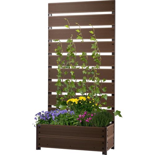 dobar Pflanzkübel mit Rankgitter