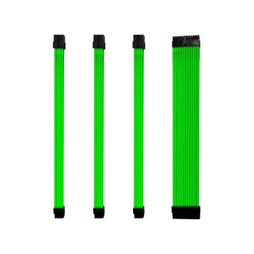 Kabel-Sleeve-Set - Grün - ONE GAMING