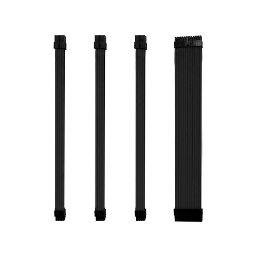 Kabel-Sleeve-Set - Schwarz - ONE GAMING