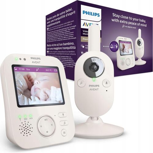 Philips AVENT Babyphone SCD881/26 Video-Babyphone Advanced (SCD881/26)