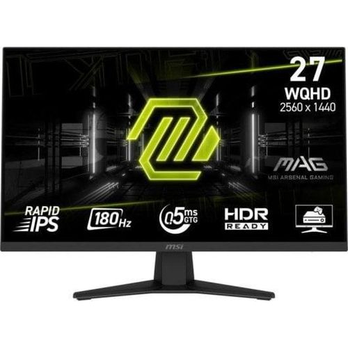 MSI MAG 274QF X24 27 Rapid IPS 2560 x 1440 (2K) DisplayPort HDMI 240 Hz - IPS - DisplayPort - IPS - DisplayPort