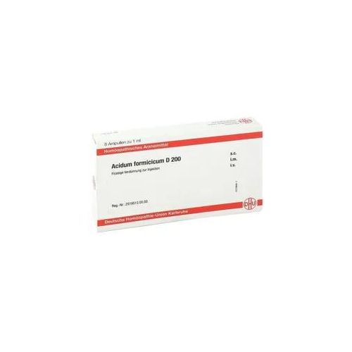 Acidum Formicicum D200 Ampullen 8 ML