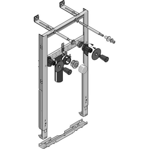 Huter Montageelement WT f Einlocharm. mit Huter Arm.AW, Massiv- und Trockenbau