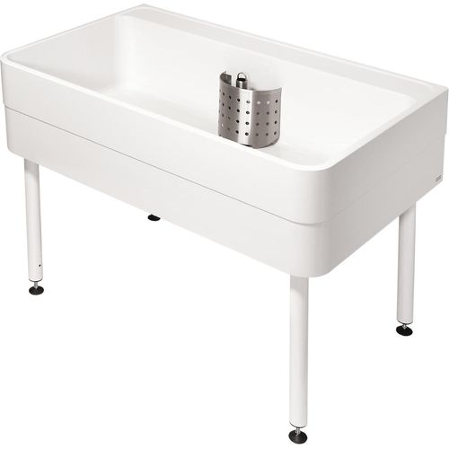 KWC AR Werkraumbecken, SIRIUS, MIRANIT, 1100x800x700 mm, Unterbau