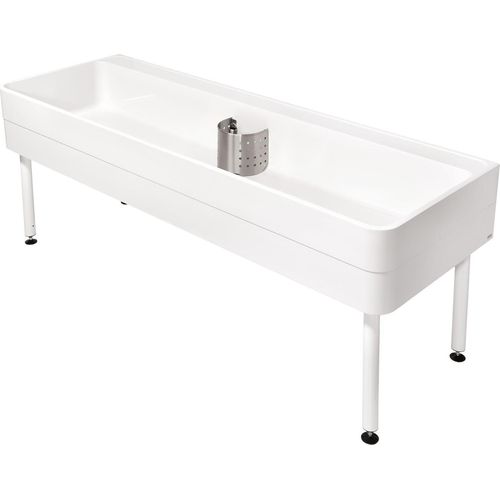 KWC AR Werkraumbecken, SIRIUS, MIRANIT, 2000x800x700 mm, Unterbau