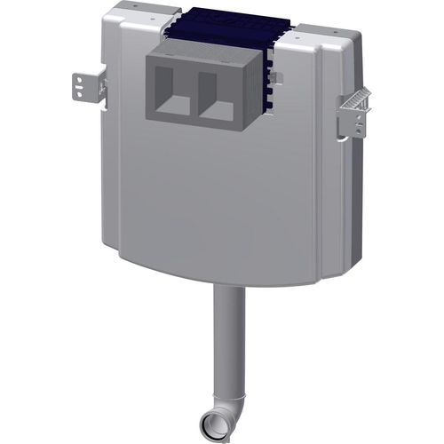 KWC AR WC-Spülkasten, Montage Technikraum, Spülmenge 6l/3l