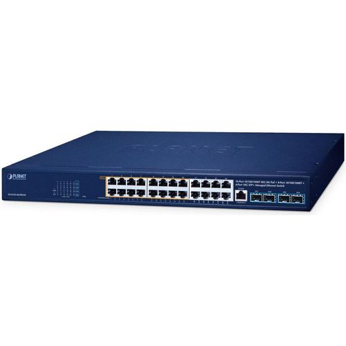 Planet 16x PoE++ verwaltbarer Switch GS-4210-16UP8T4X - Switch - 1 Gbps