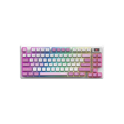 MSI FORGE GK600 - Gaming Tastaturen - Englisch (US) - Weiss