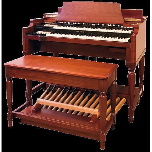Hammond B-3 mk2 zweimanualige Orgel mit 2x 61 Wasserfalltasten 117 x 73 x 23 cm