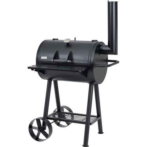tepro Holzkohlegrill Grillfass Berkeley, Grillfläche: ca. 64,5 x 43,5cm