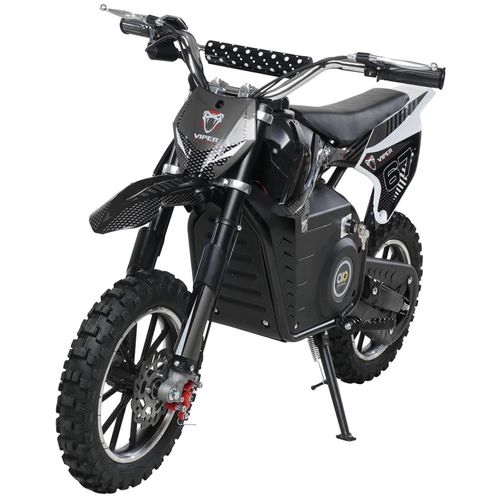 Actionbikes Motors Kinder Crossbike Viper | Elektro Motorrad - 1000 Watt - Bis 24 km/h - Motorcrossbike - Pocketbike - Drosselbar - Ab 8 Jahre (SW)
