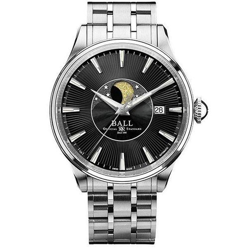 Ball Trainmaster Moon Phase Automatik Herrenuhr