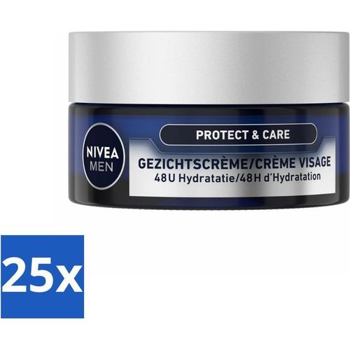 NIVEA MEN - Protect & Care - Intensive Feuchtigkeitscreme - 50 ml - Vorteilspack - 25 Stücke