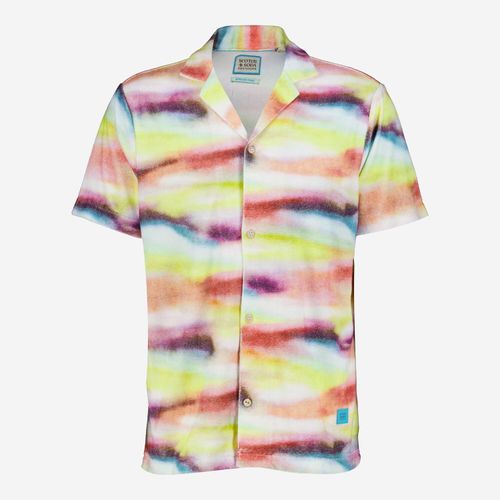 Mehrfarbiges Hemd aus Frottee