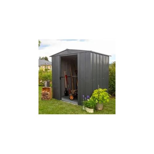 Gerätehaus SPACEMAKER, grau, Stahlblech, Gerätehäuser, Metall