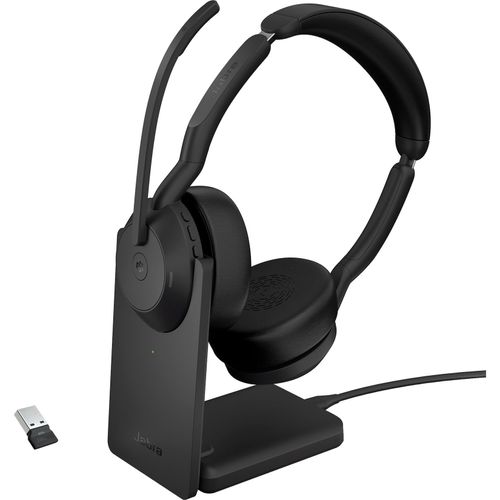Jabra Headset Evolve2 55, mit Ladestation