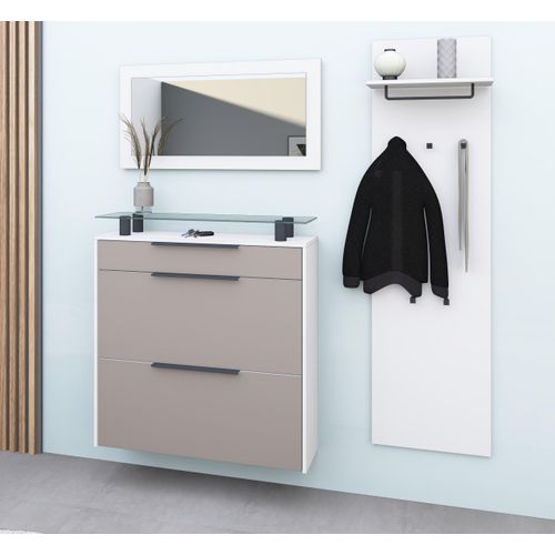 borchardt Möbel Garderoben-Set "Tom" 3 Stk. tlg.