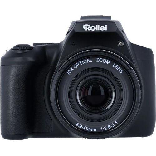 Rollei Powerflex10X - Zoom 10x optischer Zoom, 8 Modi de Foto, bis zu 64 MP, Flash klappbar, de 4K-Videoaufnahme und Smartphone-App.