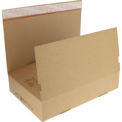 Speedbox DHL-Kleinpaket, 1-wellig, VE 20 Stk, Innenmaße 347 x 244 x 70 mm, ab 10 VE kaiserkraft