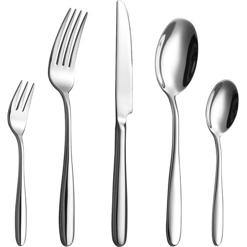 Famanu Besteckset 60-teilig - Edelstahl, spülmaschinenfest