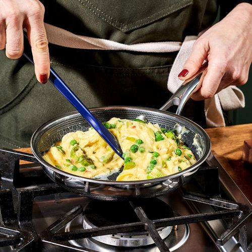 Bratpfanne 20 cm - PFOA-frei - geeignet für Induktion - Edelstahl - 20 cm