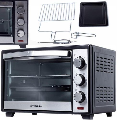 Elektrobackofen Riwall Rpi-01 25 l Heißluft Grill Freistehend
