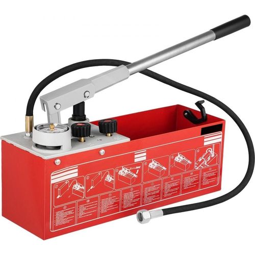 Druckprüfpumpe - Hydraulik Hydrostatische Testpumpe - Befüll- und Abdrückpumpe - 25bar / 2,5 MPa.
