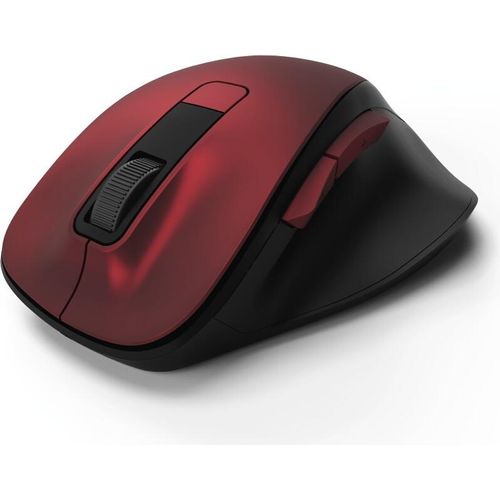 HAMA MW-500 Funkmaus 6 Tasten rot, 1200/1600/800 dpi